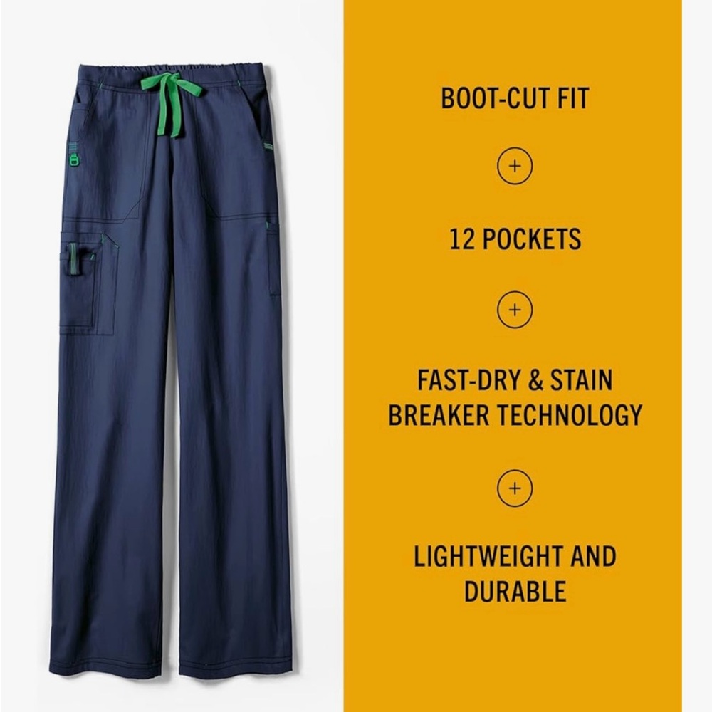 NWT Carhartt Scrub pants - Navy Blue Women's Boot-Cut
